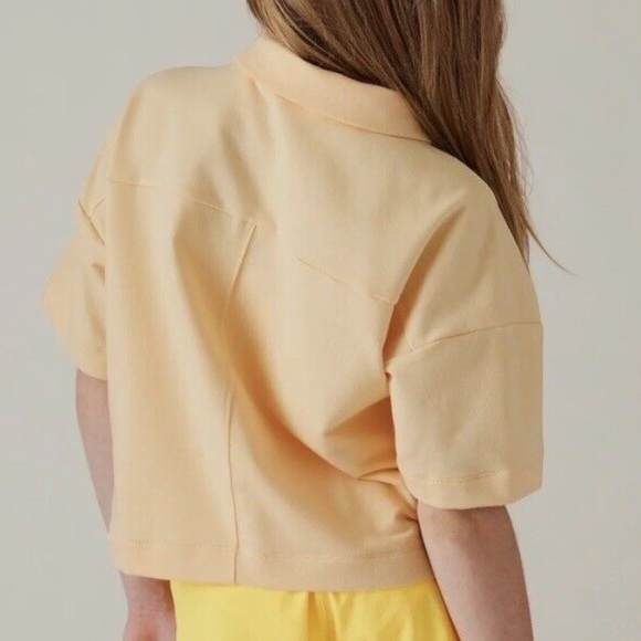 Athleta Girl Retrochill Oversized MIDI Polo Shirt - Picture 9 of 13